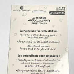 NEW Stickety-Doo-Da Prismatic YELLOW CHICKS American Greetings Stickers 2 Sheets