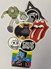 ENTERTAINMENT￼ ASSORTMENT Stickers(3pc)Super Hero’s•Zombie •Animals•Garfield• ￼