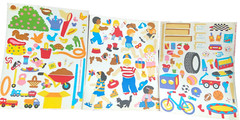 Vintage 1993 Mrs Grossman 3 Sticker 6″ x 8″ Sheets ~ Kids Clubhouse Toys Outdoor