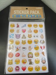 EMOJI 850 Stickers or 18 Sheets for Planner or Crafting NEW – FREE SHIPPING