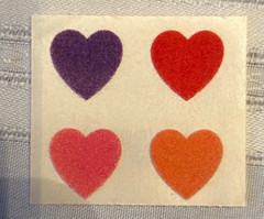Vintage Rare Fuzzy Stickers from Sandylion and Hambly