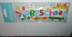 Jolee’s Boutique 7″ PRESCHOOL 1 PC Dimensional Sticker 50-60544