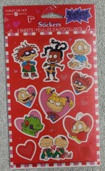NEW American Greetings Nickelodeon Rugrats Valentine’s Day Stickers Vintage