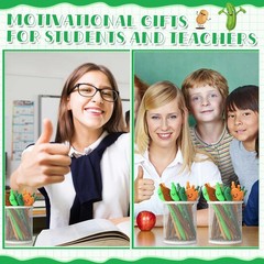60 Pcs Positive Pens Bulk Potato Pickle Back to School Gifts with Motivationa…