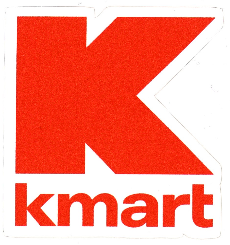 Kmart Department Store Logo Sticker (reproduction)