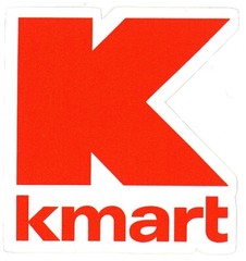 Kmart Department Store Logo Sticker (reproduction)