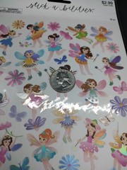 Fairies Flowers And Butterflies Sticker Sheet Stick A Bilities Craft Stickers