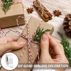 3000 Clear 0.5 Inch Round Self Adhesive Sealing Stickers for Envelopes and Gifts