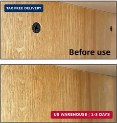 648 Pieces Screw Hole Covers Stickers Wood Stickers for Furniture PVC Adhesive S