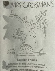 SPARKLE FAIRIES Prismatic Stickers (10pc)Forest•Butterflies•Frog•Fairytale •Fly