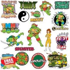 GRAPHICS and MORE TMNT 50ct Stickers