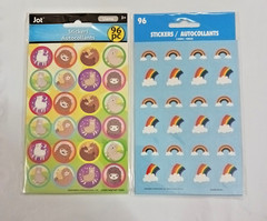 Large lot of scrapbook craft stickers 25 packs Family, summer, baby. Pop-up 3D +