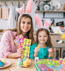 Easter Stickers for Kids – 400 Pcs Easter Basket Stuffers | Easters Gifts