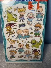 Nickelodeon Rugrats Stickers American Greetings Easter /Carlton. Vintage New