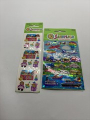 Sandylion Prismatic Transportation Stickers Cars, Planes, Boats & Toys