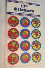 CTP SCRATCH N SNIFF STICKERS 2 SHEETS EACH IN HANGER PACKS