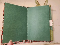 100-Page Handmade Christmas Junk Journal Vintage Charm Ready for Your Creativity