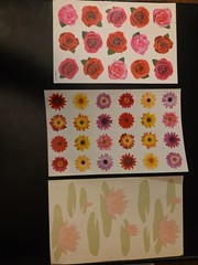 Flower Sticker Lot
