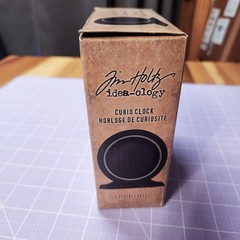 Tim Holtz Idea-olog Curio Clock Black TH94216