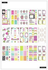 Happy Planner Sticker Book – Colorful Florals 613 Pieces