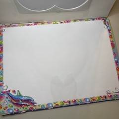 Lisa Frank Giant Sticker Activity Pad Over 2000 Stickers Partial Bendon