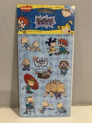 SANDYLION Rugrats Stickers 2 Sheets Vintage Nickelodeon 2000 Y2K Tommy Angelica