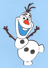Frozen Die Cut – Olaf Die Cut – Disney Die Cuts – 6″ to 10″ tall – HAND LAYERED