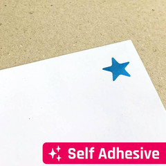 8 Colors, 1000 Pack, Foil Star Metallic Stickers, 0.6″ Diameter