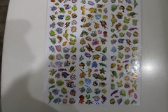 Laser Baby Ocean Animals 181 PC Turtles Angle Fish Sea Horse Squids Scrapbooking