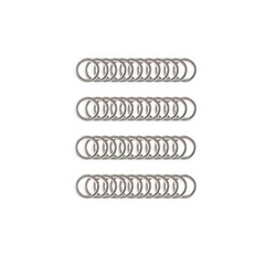 M3x5mm Steel Shim Washers Kit 48pcs – Ultra Thin Precision Spacers 0.1/0.2/0….