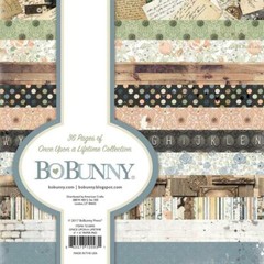 New BoBunny – Once Upon a Lifetime Collection – 6 x 6 Paper Pad