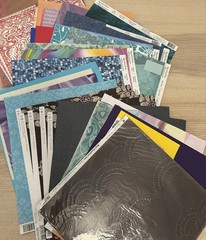 Scrapbooking Paper Sticker Album Embellishment Craft Supplies Mixed Lot