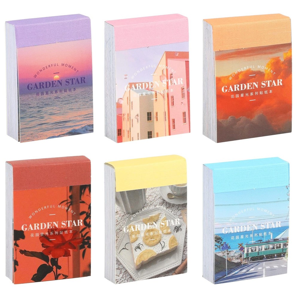 LOKIPA 300 Sheets Washi Sticker Set, Aesthetic Stickers for Colorful