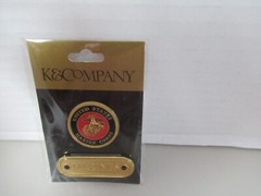 K & COMPANY MARINES MEDALLION CHARMS FOR SCRAPBOOKING # 559448 NIP