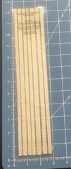 2009 EK Success Martha Stewart Crafts Pastels Felt Border Stickers 7 pieces