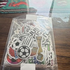 200+ Multicolor Sports Diary Stickers Pack – Soccer, Trophy, Ball Designs