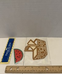 Ellison Designs «Twice As Nice» Laser Overlays Die Cuts With A View, Picnic, New