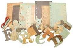 Cosmo Cricket «Friends» Lacing Card Kit – NIP