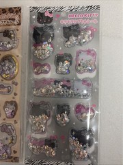 Hello Kitty Leopard Sticker & Binder Set 5pcs Sanrio Japan NEW