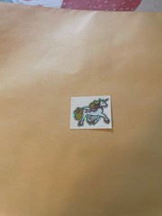 Vintage 1980s Small Prism Unicorn Sticker
