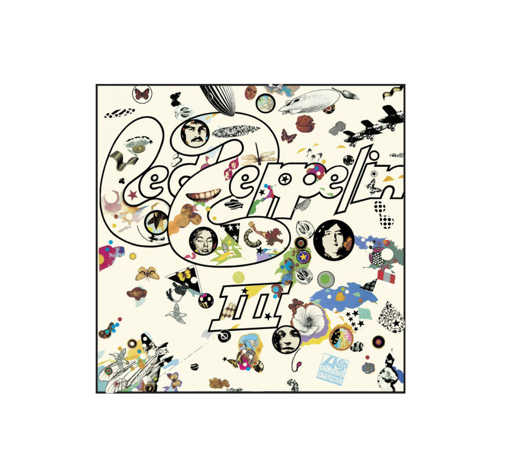 Led Zeppelin III Album Cover Sticker Decal