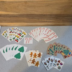 Vintage Christmas Sticker Lot – Sandylion, Mrs. Grossman’s, Provo Craft