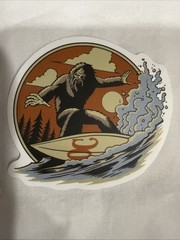 Lot of 10 Assorted Outdoor Bigfoot Sasquatch Yeti Swamp Ape Believe Stickers