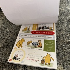 New! Echo Park Paper THE HOUSE AT POOH CORNER Winnie Scrapbook Sticker Book