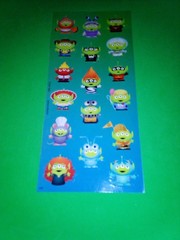 Disney Pixar Toy Story Aliens Sticker Sheet Hallmark Scrapbooking