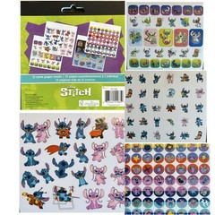Disney x Roomscapes Stitch 100 Decal Variety Pack & 16 Pages 500+ Sticker Book