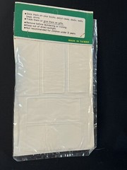 Vtg 80’s Puffy Stickers Play Money Dollar Bills Old Cash Design NEW Presidents