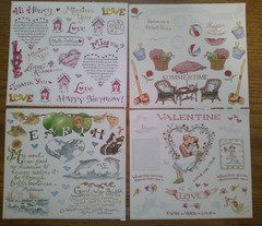 Variety Lot Of Susan Branch Sticker Sheets – All Pictured