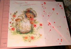 Vintage Hallmark Mary’s Bears Mary Hamilton Valentine Greeting Card Unused