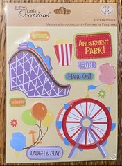 RARE K&Company Lifes Little Occasions Amusement Park Roller Coaster Ferris Wheel